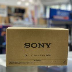 Sony FX30 Cinema Camera