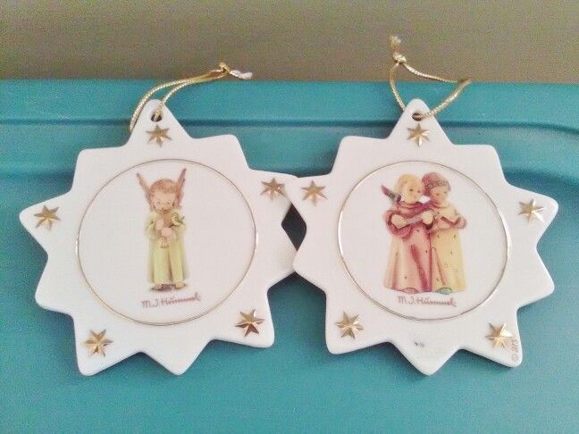 Hummel china ornaments 5"