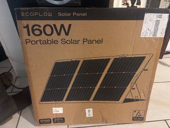 EcoFlow 160W Portable Solar Panel