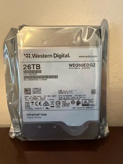 Western Digital 26TB Internal Hard Drive WD260EDGZ