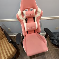 Pink Gaming Chair 