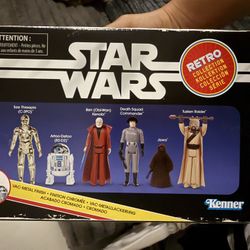 Star Wars Retro Collection Kenner A New Hope Collectible 6 Pack Figures