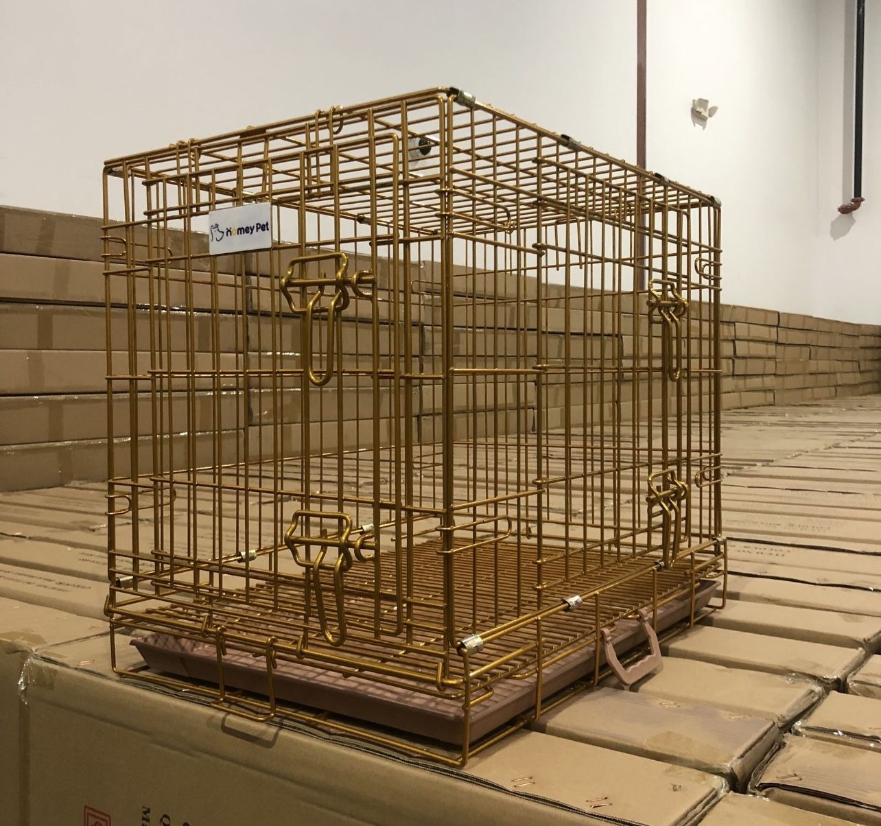 NEW 24in Dog 🐶 Kennel Cage 🐕 With Removable Flooring