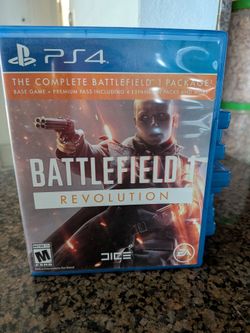 PS4 Battlefield 1 revolution game