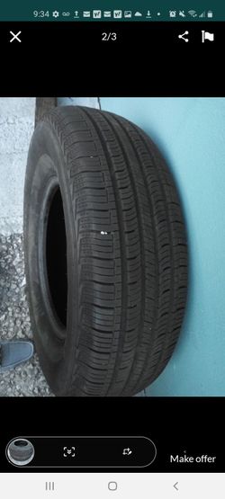 2 tires brand new 235 75 15
