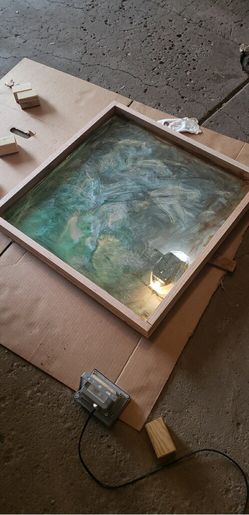 Resin Tables, Trays and Abstract Wall Art