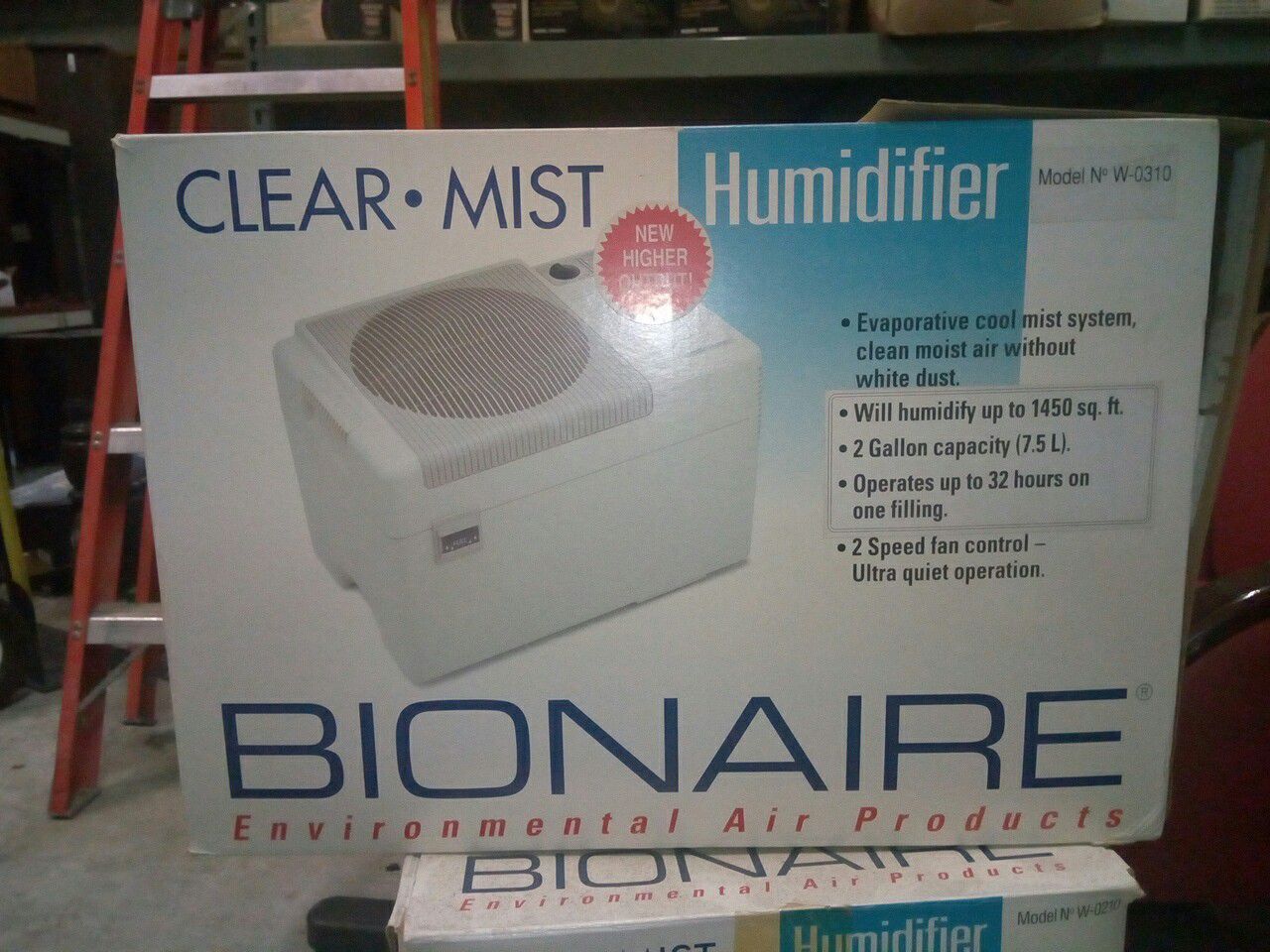 New Bionaire humidifier