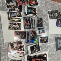 2025-26 Topps rookies,Stars,Inserts and commons lot i opened 2 boxes basketball topps cards everything’s in the pictures comes 24 rc cards ,12 sand gl