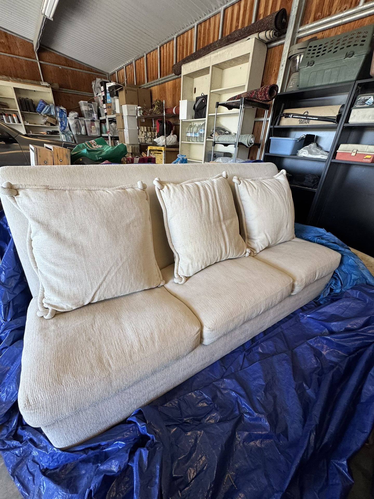 Cream Sofa Sleeper