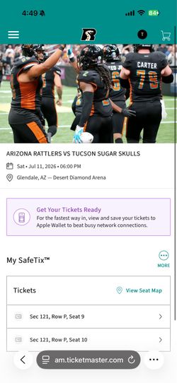 Rattler’s tickets