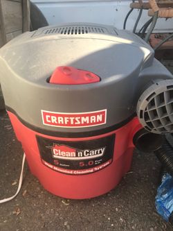Craftsman vacuum