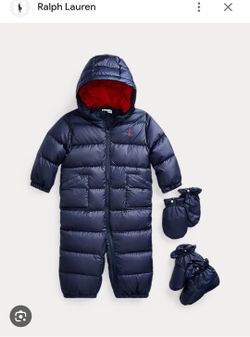 Ralph Lauren Quilted Down Bunting 24 Months