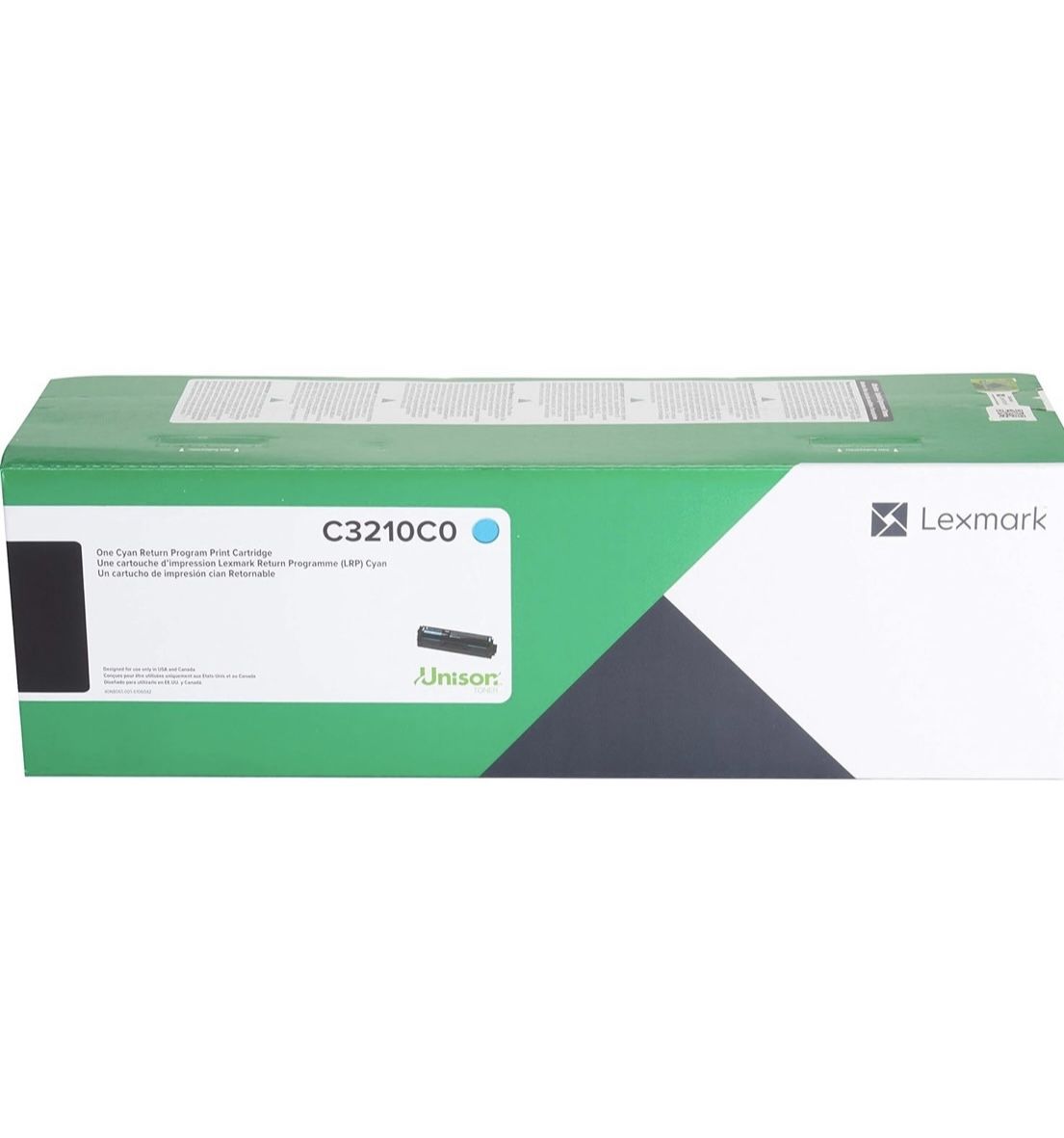 Lexmark C3210C0, C3210K0, C3210M0, C3210Y0 CMYK Juego de cartuchos de tóner de 4 colores para C3224, C3326, MC3224, MC3224, MC3224, MC3326