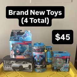 Brand New Toys (4 Total) 