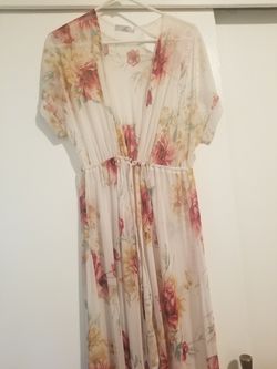 Two new flowerie dresses