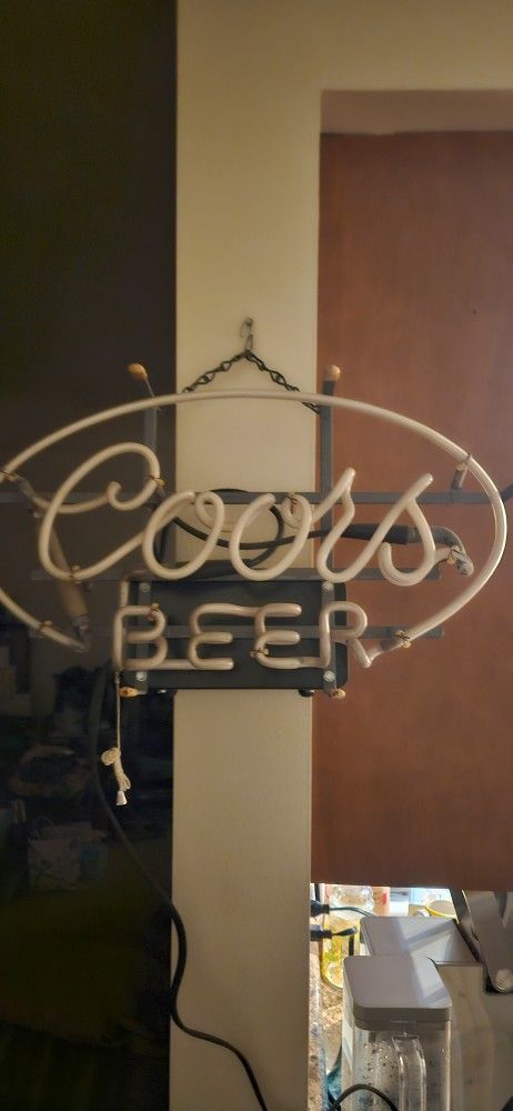 Very Old COORS Neon Sign 