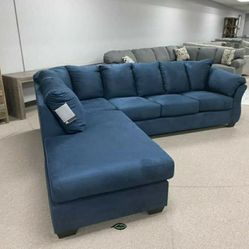Darcy blue laf sectional online