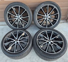 OEM Mustang Rims and Tires 19inch 5x114.3