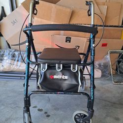 MERITS Medical Walker Black And Blue