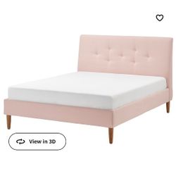 IKEA IDANAS PINK BED FRAME