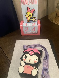 Small Rubber Kuromi Crossbody