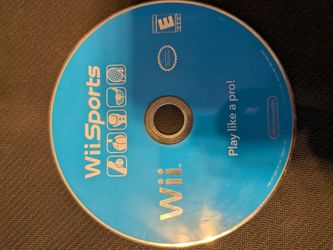 Wii sports disc only