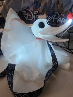 Disneyland Zero Popcorn Bucket Illuminated