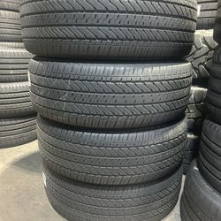 SET OF 4 USED TIRES BRIDGESTONE ALENZA AS02…275/60/20