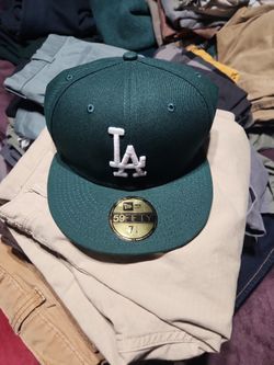 Green LA Fitted 7 1/4