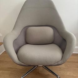 Scott Wilson for Coalesse SW_1 High-Back Lounge Swivel Chair
