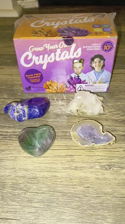 Crystal Kit With Stone,Quartz, Geode.