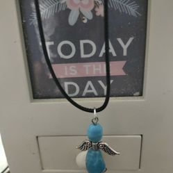 Turquoise Angel Necklace