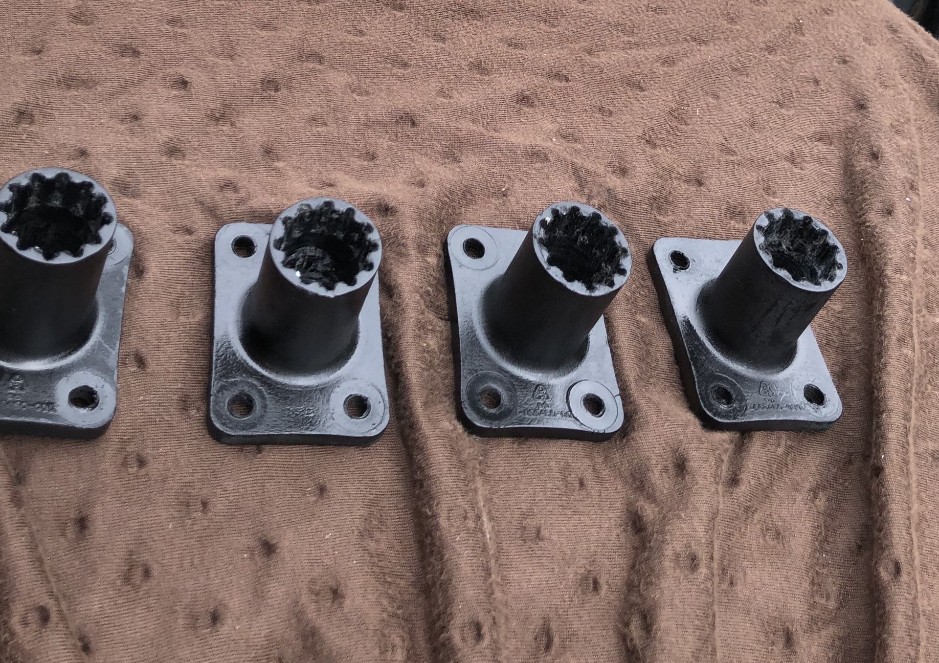 4 deck mount rod holder mounts