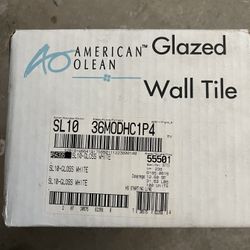 American Olean Tile 4x2 Inches - 2 Boxes 