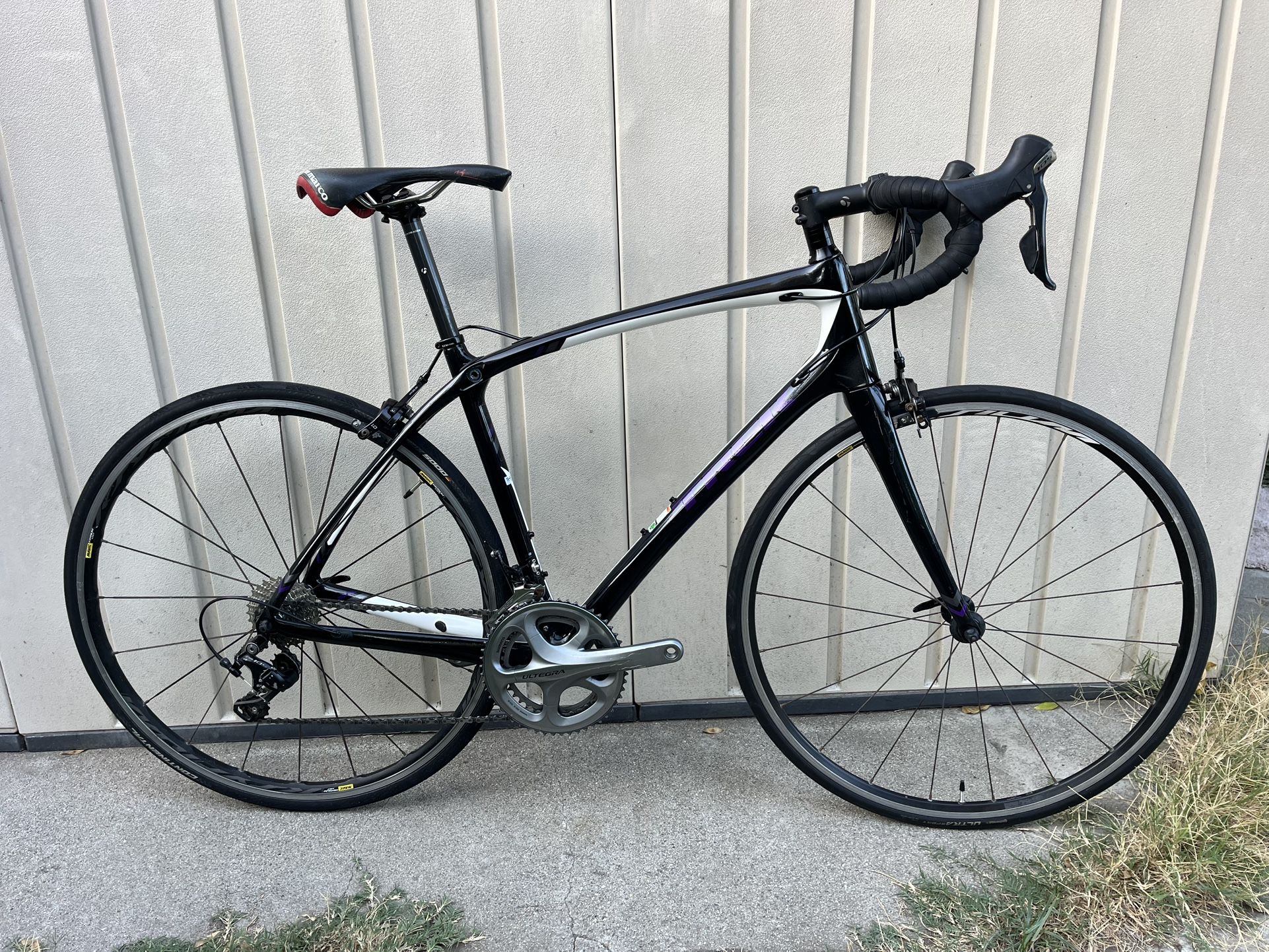 Trek S Carbon Road Bike Medium 54cm! Very Nice!