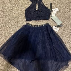 My Michelle 2 Piece Blue Set