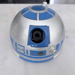 Vintage R2-D2 Toy Dome Head Top Part Blue Silver With A Handle EMENBR-9885. READ