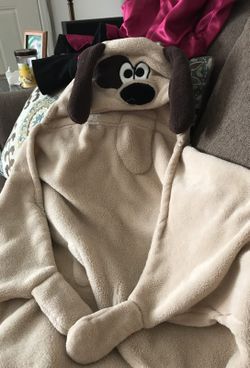 Child’s puppy snuggie