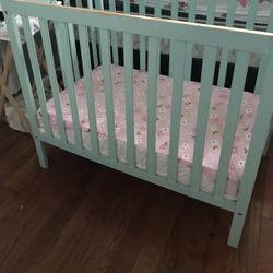 Mini Crib With Mattress