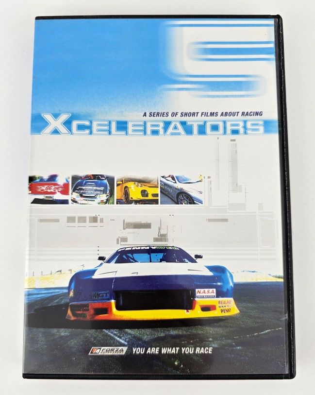 Xcelerators - Forza Motorsports, Auto Racing Short Films DVD Rare