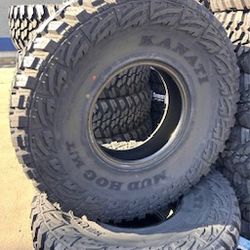 17” KANATI Mud Hog Tires
Size: 40x13.50r17 
New in stock today