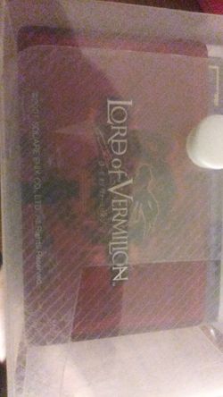Lord of vermilion card game