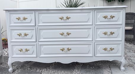 Solid wood French Provincial dresser