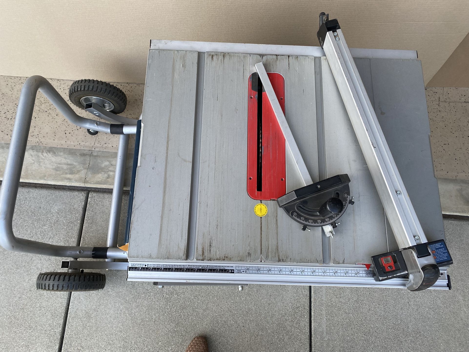 Bosch 4000 10” Blade Table Saw