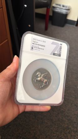 5oz silver 2022 Cook Island Pegasus