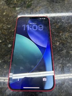 New red iPhone 14 Plus unlocked in perfect condition
