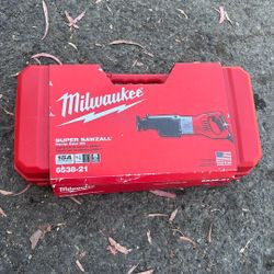 Milwawkee Super Sawzall Recip Saw Kit