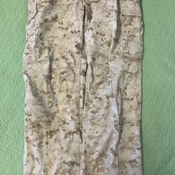 USMC Military Desert Marpat Pants Medium Regular