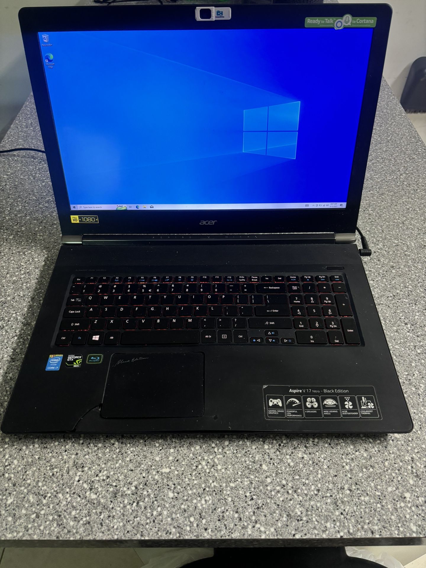 Acer Aspire V 17 Nitro - Black Edition