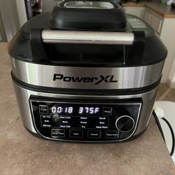PowerXL 6 QT. Grill Air Fry Combo